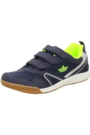 LICO BOULDER V Unisex Kinder Multisport Indoor Schuhe, Marine/ Lemon, 39 EU