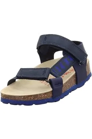 Superfit Fussbettpantoffel Hausschuh, Blau 8000 43, 27 EU