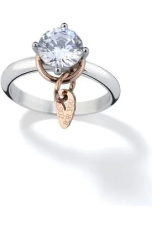 ANJEWELS Anel com Ring aus Kristall und Pendente Lost for You AL.RLFY01-7, Einheitsgröße, Nicht-Edelmetalle, Kein edelstein