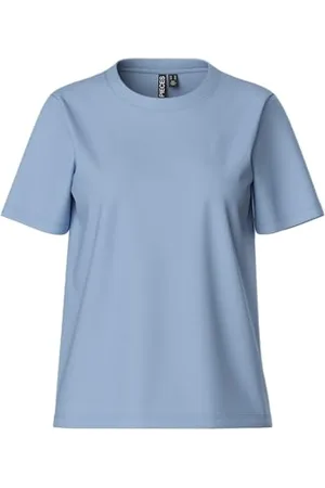 Pieces® Damen Pcria Ss Solid Tee Noos Bc T-Shirt 17140802 , ,L