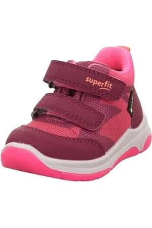 Superfit Mädchen Cooper leicht gefütterte Gore-Tex Sneaker, ROT/PINK 5000