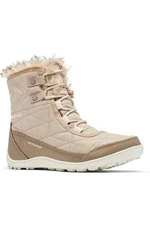 Columbia Minx Shorty III wasserdichte Schneestiefel für Damen, Braun (Oxford Tan x Fawn), 41.5 EU