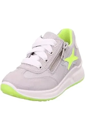Superfit Merida Sneaker, HELLGRAU/GELB 2500, 33 EU