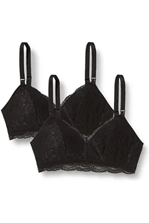 Mama;licious Damen MLVIGGA LACE Bra 2F A. BH, Black, M