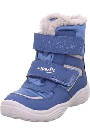 Superfit Crystal warm gefütterte Gore-Tex Schneestiefel, BLAU/HELLGRAU 8010, 28 EU