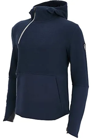 macron Herren Athleisure FCC Nyon 1/4 Zip Hoodie Deep Blue Sweatshirt, , XXL