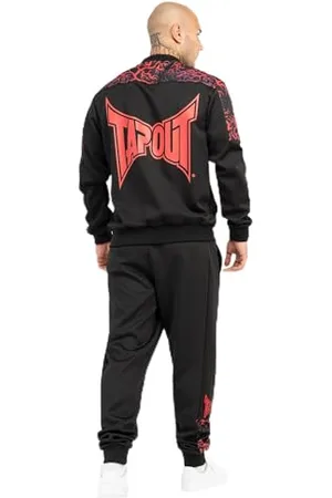 Tapout Herren Trainingsanzug normale Passform ROOTS TAPTRACK, , 3XL