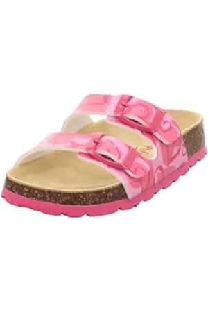 Superfit Mädchen Fussbettpantoffel Hausschuh, , 25 EU