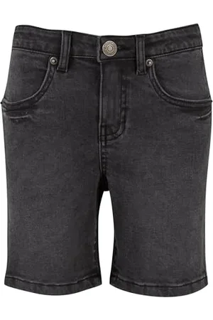 Urban classics Jungen Shorts Boys Relaxed Fit Jeans Shorts, lässige Jeans Shorts für Jungen, Mid-Rise-Schnitt, , 122/128