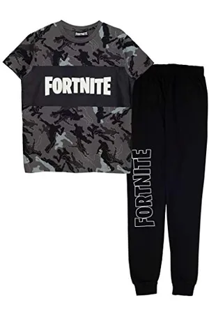 Fortnite Emotes Camo Boys Long Pyjamas Set 7-8 Jahre | PS4 PS5 Xbox Gamer Geschenke, Schuljungen PJs, Kinderkleidung, Kinder Geburtstagsgeschenkidee