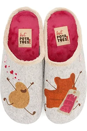HOT POTATOES Damen Grundhof Hausschuh, , 40 EU