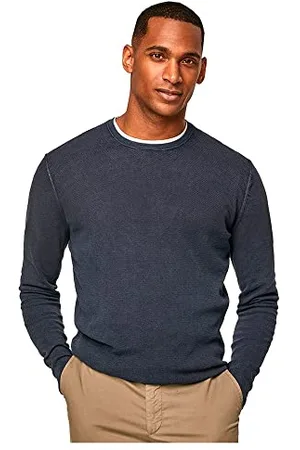 Hackett Herren GMD Textured Crew Pullover, , S