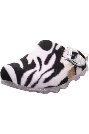 Superfit Jellies Hausschuh, SCHWARZ/Weiss 0020, 36 EU