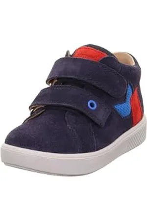 Superfit SUPIES Lauflernschuh, BLAU/ROT 8000, 20 EU Schmal
