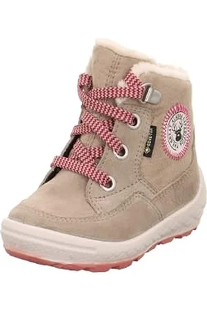 Superfit Baby Mädchen GROOVY warm gefütterte Gore-Tex Stiefel, BEIGE/ROSA 4000
