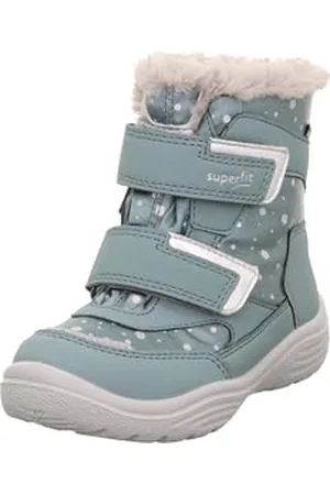 Superfit Crystal Schneestiefel, HELLGRÜN/Silber 7500, 27 EU Schmal