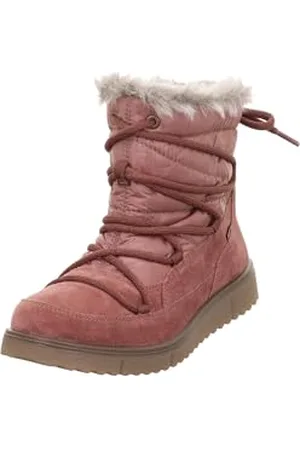 Legero Damen CAMPANIA warm gefütterte Gore-Tex Stiefelette, FAWN (ROT) 5680