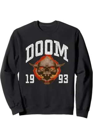 DOOM Ripple Junction x 1993 Lost Soul Pixelated Skull Sweatshirt