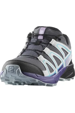 Salomon Junior Speed Cross Junior, Dunkelgrau/Ballade, Vielseitige Wanderschuhe für Komfort, Ideal für Wanderungen und Trailrunning bei Outdoor-Abenteuern. 31