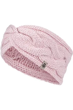 ROECKL Damen 23041-595 Knitted Cashmere Headband Rose Muetze, , Einheitsgröße EU