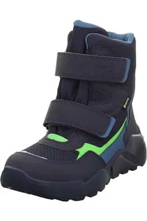 Superfit Rocket Schneestiefel, BLAU/GRÜN 8000, 37 EU Schmal