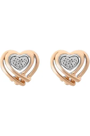 ORPHELIA Damen-Ohrstecker 925_Sterling_Silber zirkonia zo-7368 RG
