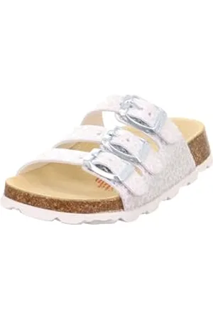Superfit Mädchen Fussbettpantoffel Hausschuh, , 41 EU