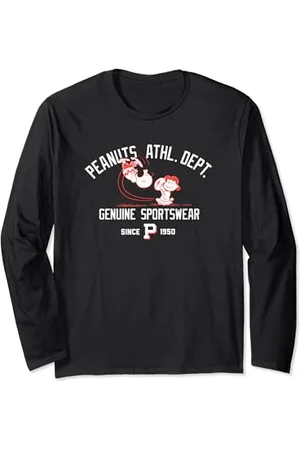 Peanuts Charlie Brown und Lucy Football Athletic Dept Langarmshirt