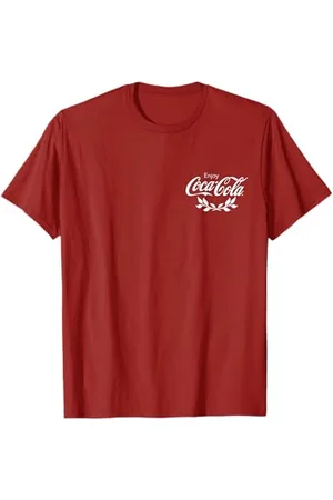 Coca-Cola Enjoy Coca Cola Retro Lorbeerkranz T-Shirt