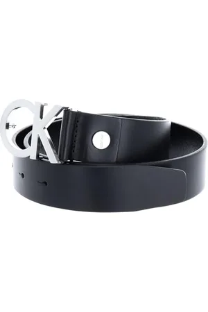 Calvin Klein Damen Gürtel CK LOGO BELT 3.5CM K60K602141, Gr. 95