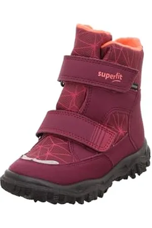 Superfit Mädchen HUSKY warm gefütterte Gore-Tex Schneestiefel, ROT/ORANGE 5000, 42 EU