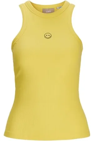 JJXX Damen Jxforest STR Sl Rib Top JRS Tanktop, , XS