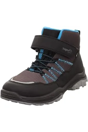 Superfit Jungen Jupiter warm gefütterte Gore-Tex Sneaker, SCHWARZ/TÜRKIS 0000