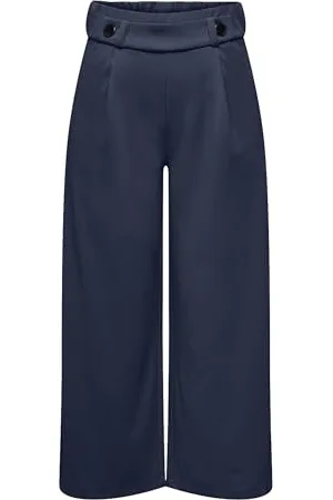 JACQUELINE DE YONG JDYGEGGO New Ancle Pants JRS NOOS (DE/NL/SE/PL, Alphanumerisch, M, Regular, Regular, Black Iris)