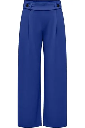 JDY Damen geggo New Long Pant JRS Noos Breites Bein Culotte, , S / 34L EU