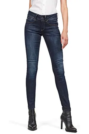 G-Star RAW Damen Lynn Mid Waist Skinny Jeans
