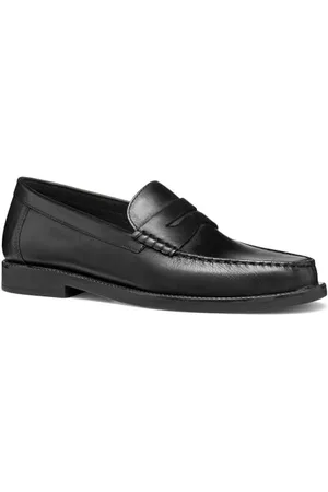 Geox Herren U RECANATI D Loafer, Black, 45 EU