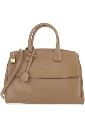 Armani Exchange Damen Jane, Sustainable, Padlock Logo Charm Tote L, , Einheitsgröße EU