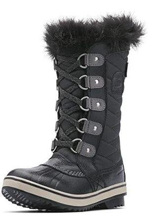 sorel KIDS TOFINO II WATERPROOF Winterstiefel für Unisex Kinder, Schwarz (Black x Quarry) - Youth, 32 EU
