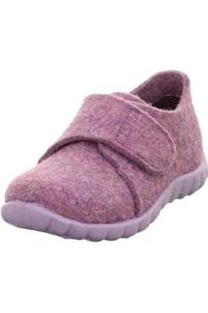 Superfit Mädchen HAPPY Slipper, Casual, LILA 8500, 19