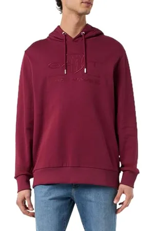 GANT Herren REG Tonal Shield Hoodie Kapuzenpullover, , XXL