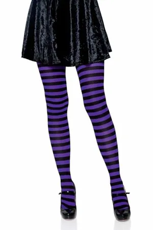 Leg Avenue Damen Stripe Leggings, , Einheitsgröße EU