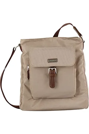 TOM TAILOR Rina Damen Hobo Bag Schultertasche Mittelgroß Beige