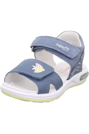 Superfit EMILY Sandale, BLAU/GELB 8000, 31 EU