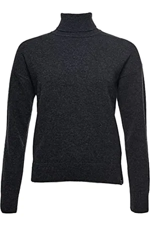 Superdry Damen Lambswool Roll Neck Polo-Pullover, , 40