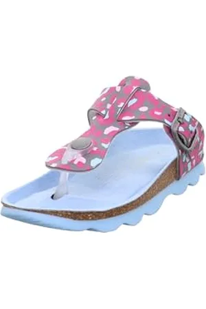 Superfit Jellies 1000125 Sandalen, Grau (Grey Mehrfarbigd), 35 EU