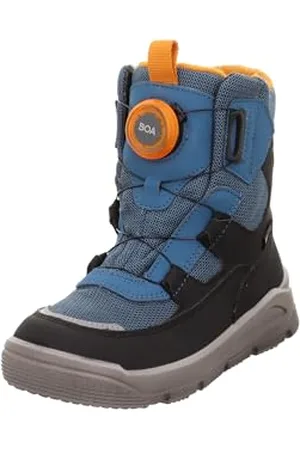 Superfit Mars Schneestiefel, BLAU/ORANGE 8000, 27 EU Schmal