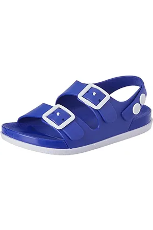 chicco Kindersandalen, mit Praktischem, Dreifach Verstellbarem Verschluss, Perfekt für den Strand oder das Schwimmbad, Kinderschuhe für Mädchen und Jungen, Italienisches Design, Blau, 24 EU