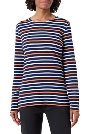 Armor.lux Damen Dreifarbige Matrosenhose aus Dicker Baumwolle, Babeth Pullover, , 38