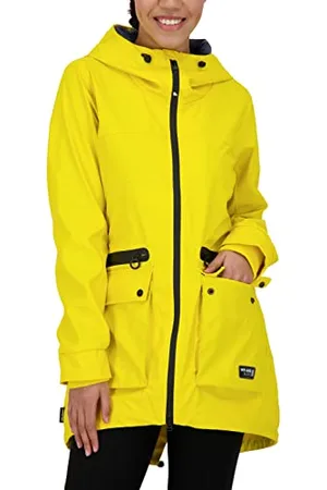 alife kickin ALIFE and Kickin AudreyAK Raincoat – Damen Regenjacke Sommer – Leicht, Wasserdicht & Atmungsaktiv – Perfekt für Regnerische Sommertage XL